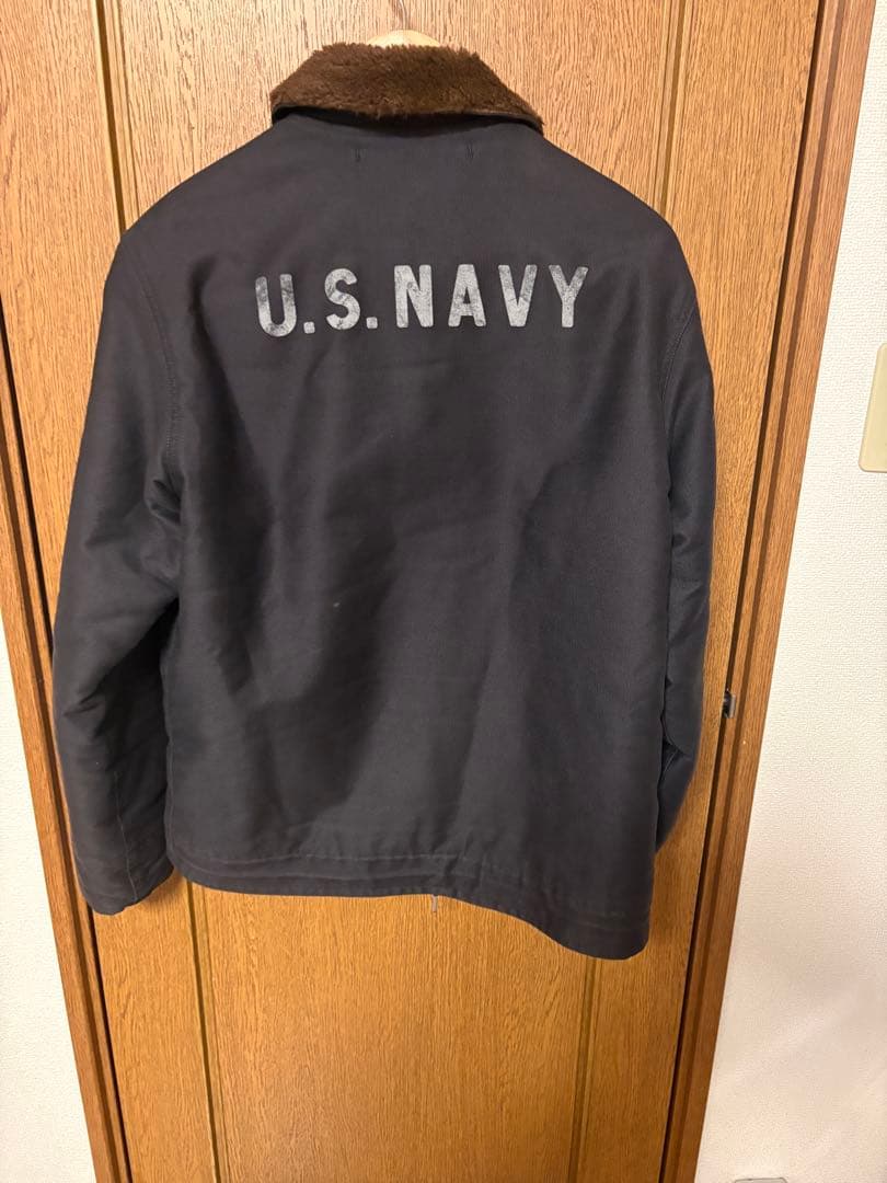 バスリクソンズデッキジャケット Type N-1 ネイビー サイズ:42