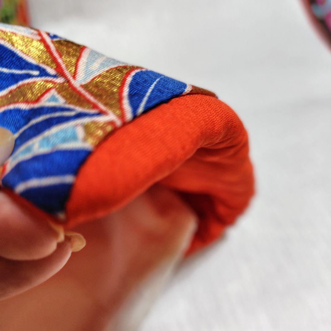 正絹　お引き摺り　お振袖　駒刺繍　暈し　美品