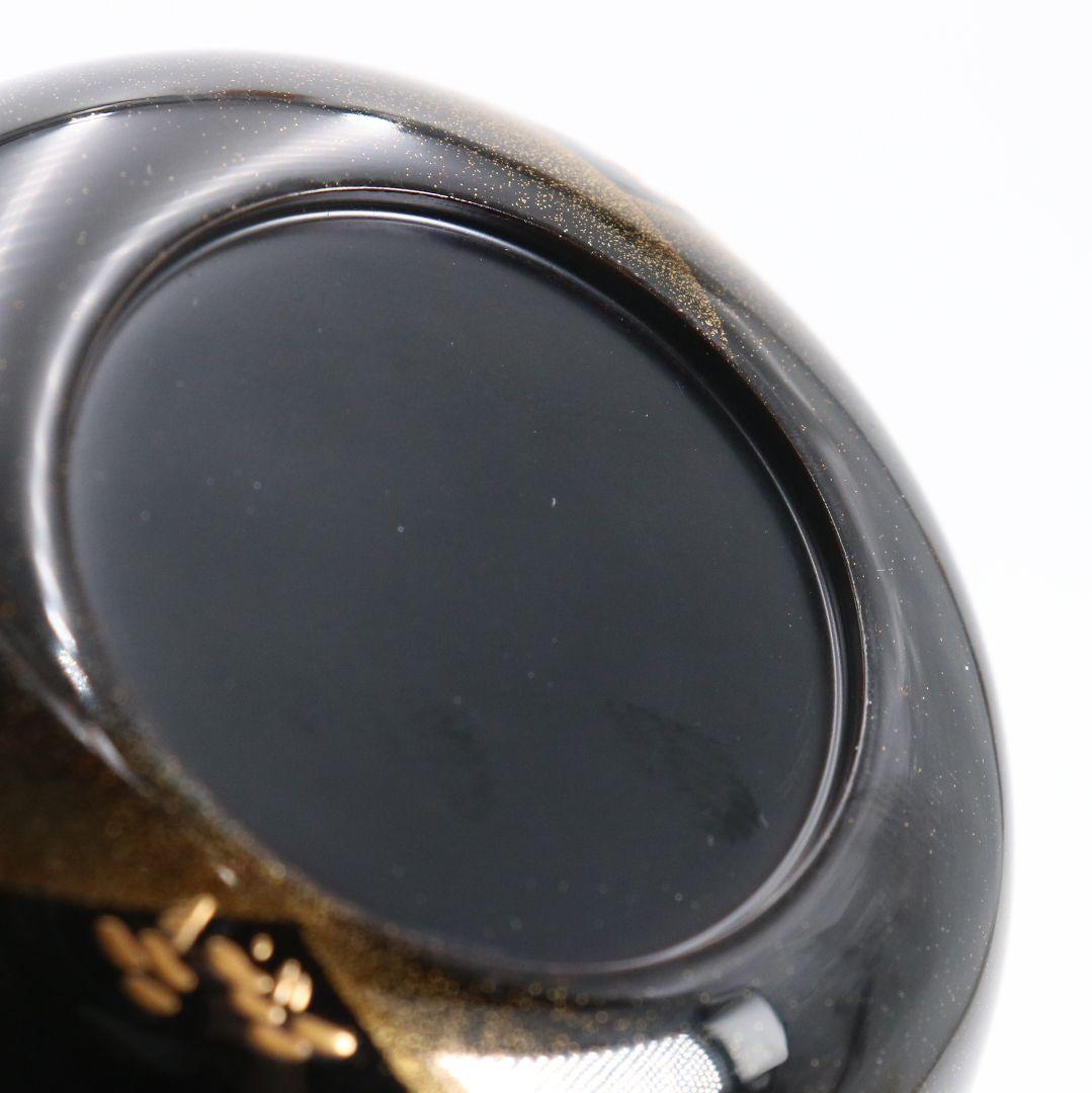 紫香(谷内一則)作 遠山松蒔絵 大棗 茶道具 共箱共布　V941