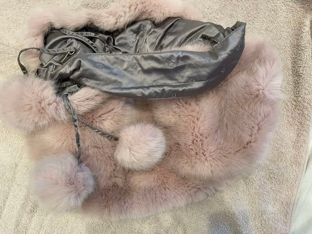 イタリア製 くすみピンク スリング キャリーバッグ