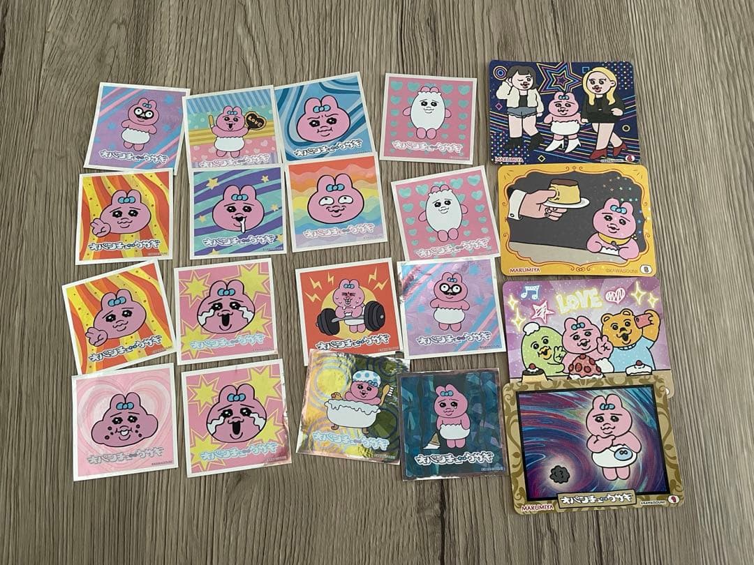 【画像18ページ有】おぱんちゅうさぎ んぽちゃむ　まとめ売り　グッズ