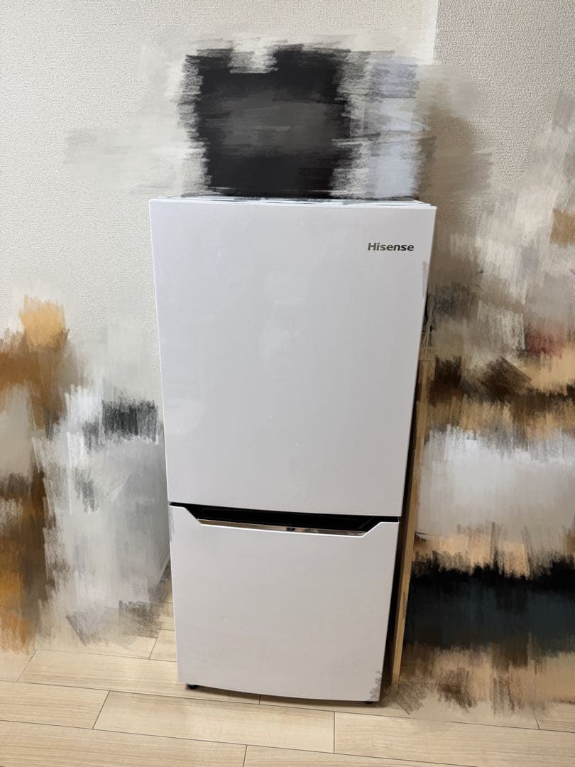 ハイセンス冷蔵庫HR-D1302 130L 2ドア 左開き
