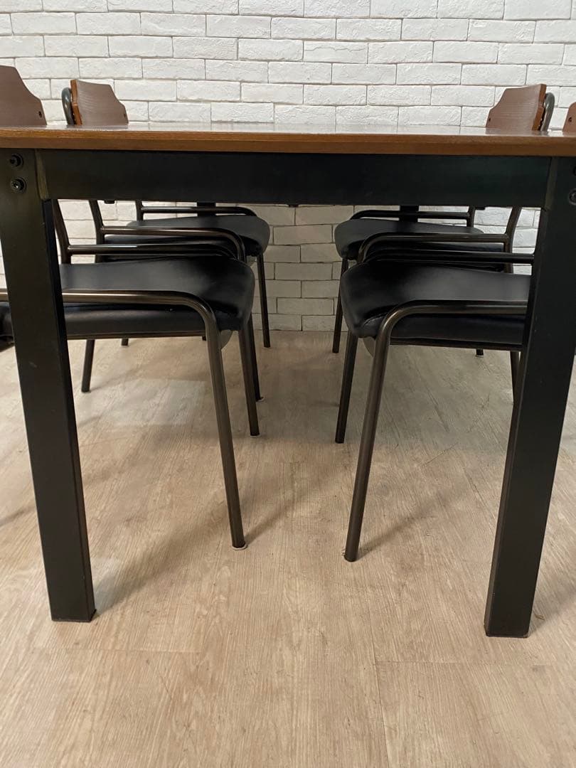 【自由】ウニコ　ダイニングセット　テーブル　4脚　チェア　椅子