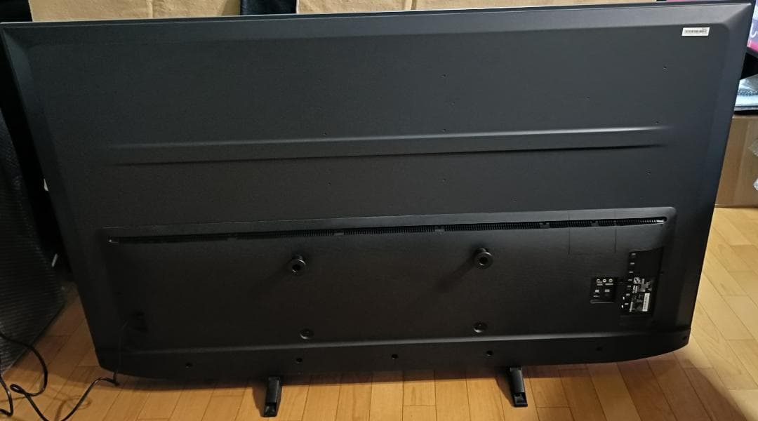 美品 20年製 65V型 ハイセンス65S6E 4Kテレビ 初期フィルム付き