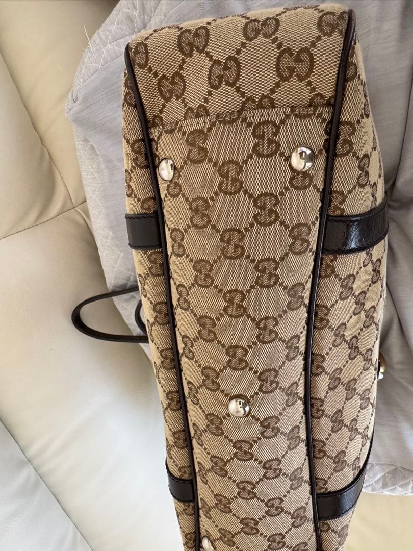 Gucci ロゴパターン ショルダーバッグ