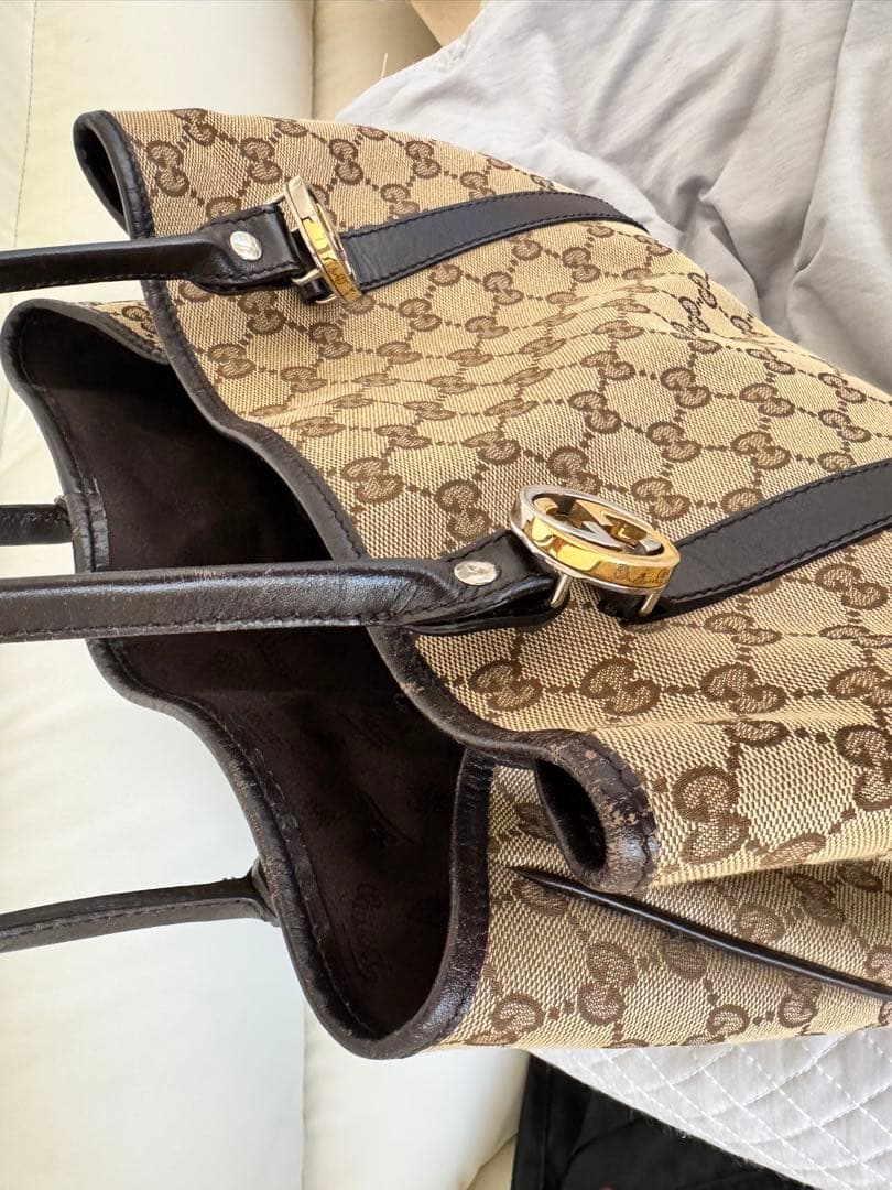 Gucci ロゴパターン ショルダーバッグ