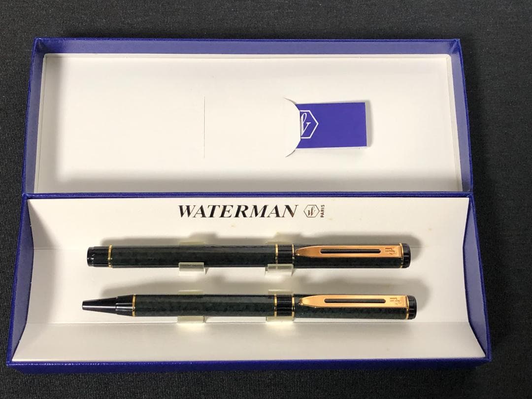【希少・未使用】WATERMAN ジェントルマン 万年筆＆ボールペンセット