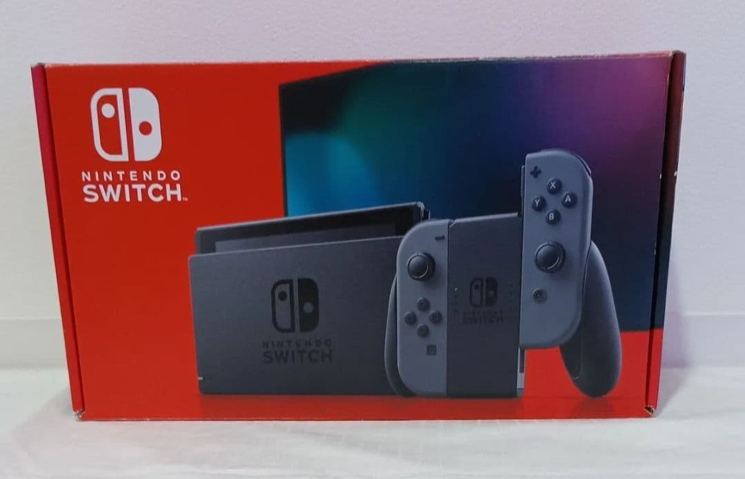 【動作確認済】 Nintendo Switch グレー バッテリー強化版 ゲーム