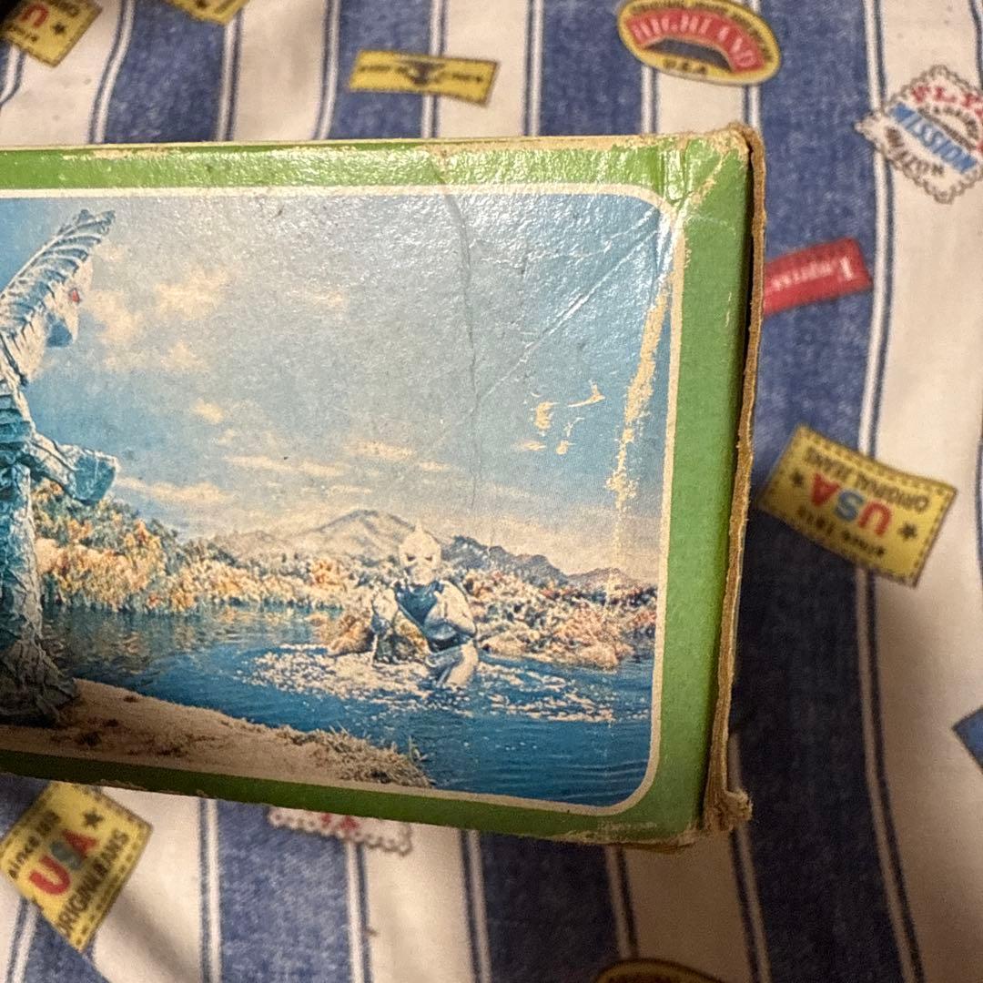 超超希少品 正規品 ブルマァク 箱のみ ブリキ仮面つきミラーマン 昭和レトロ