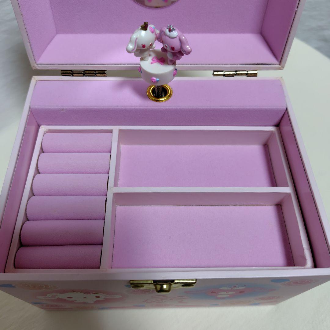 シュガーバニーズ オルゴール ジュエリーケース ジュエリーボックス