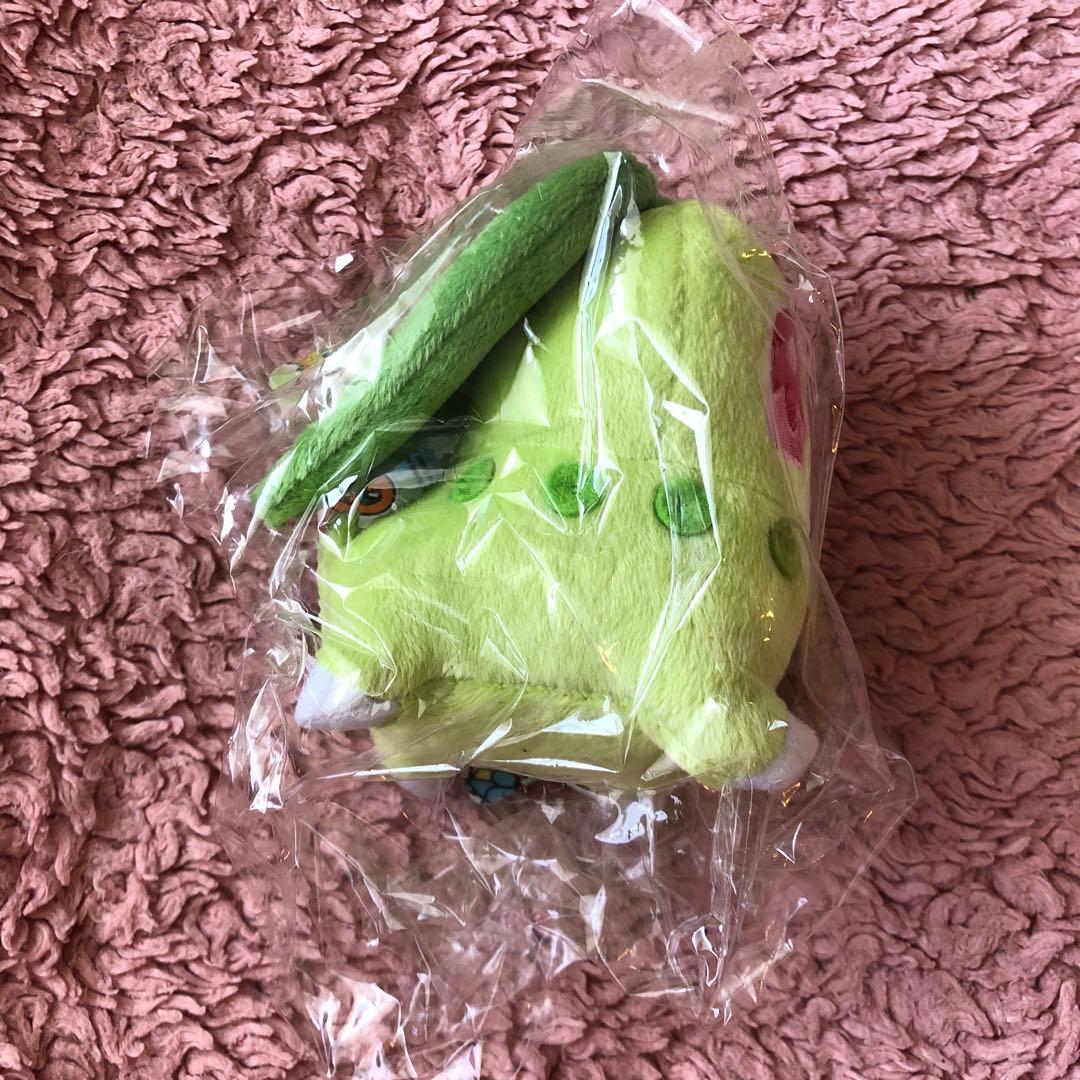 ポケモンセンター　連れ歩きマスコット　ぬいぐるみ　チコリータ
