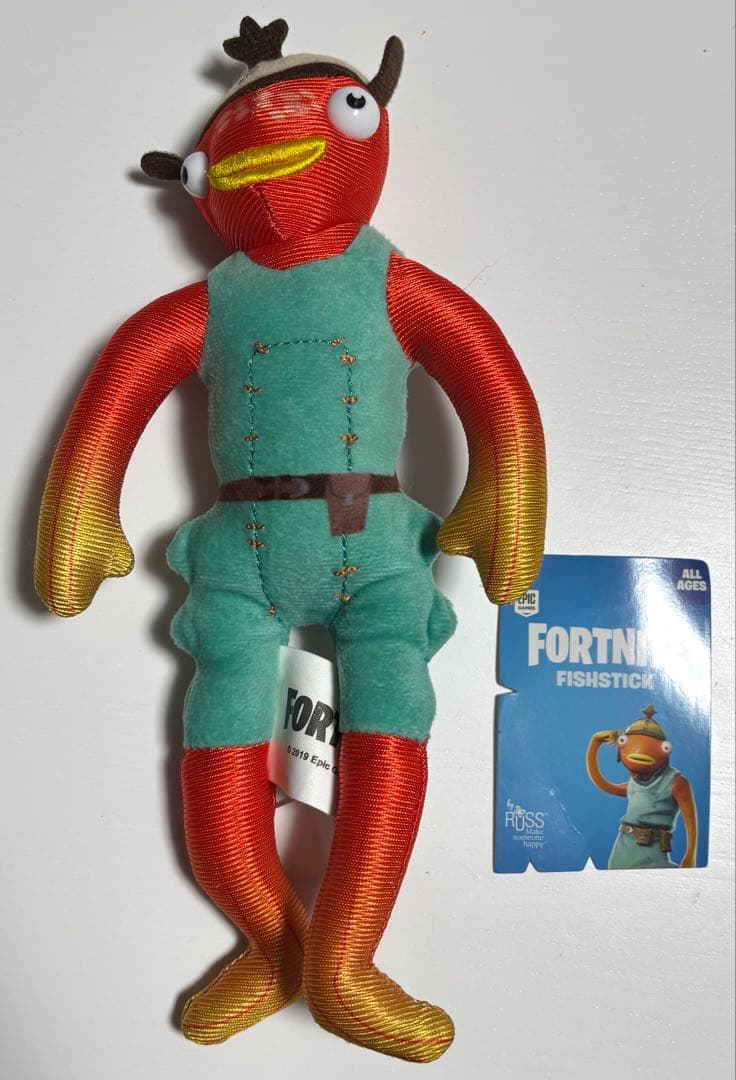 【Fortnite】フォートナイト フィッシュスティック ぬいぐるみ