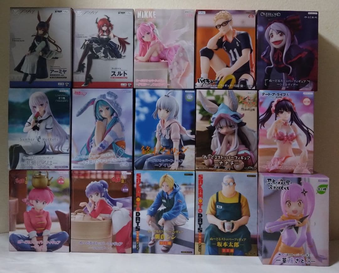 【新品未開封】ぬーどるストッパーフィギュア　15種類まとめ売り