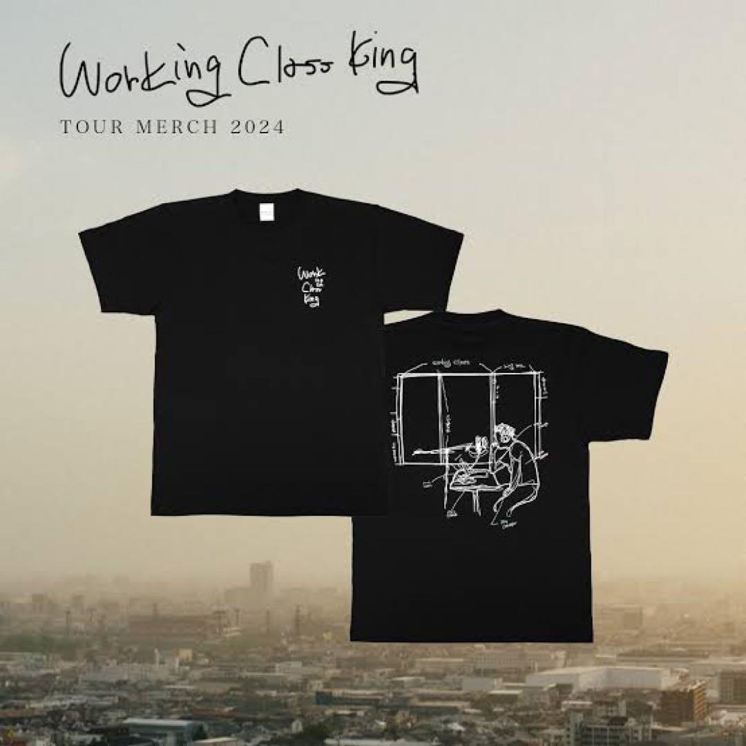 Working Class King ツアーTシャツ 2024gucaowl