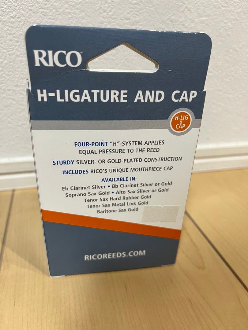 RICO ALTO SAX (gold-plated) Hリガチャー