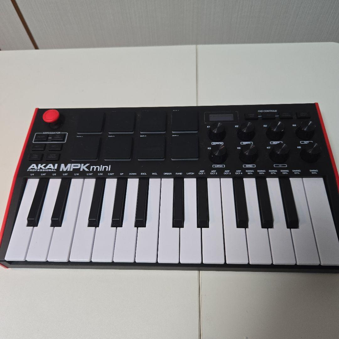 【9/9まで】AKAI MPK mini MK3　midiキーボード