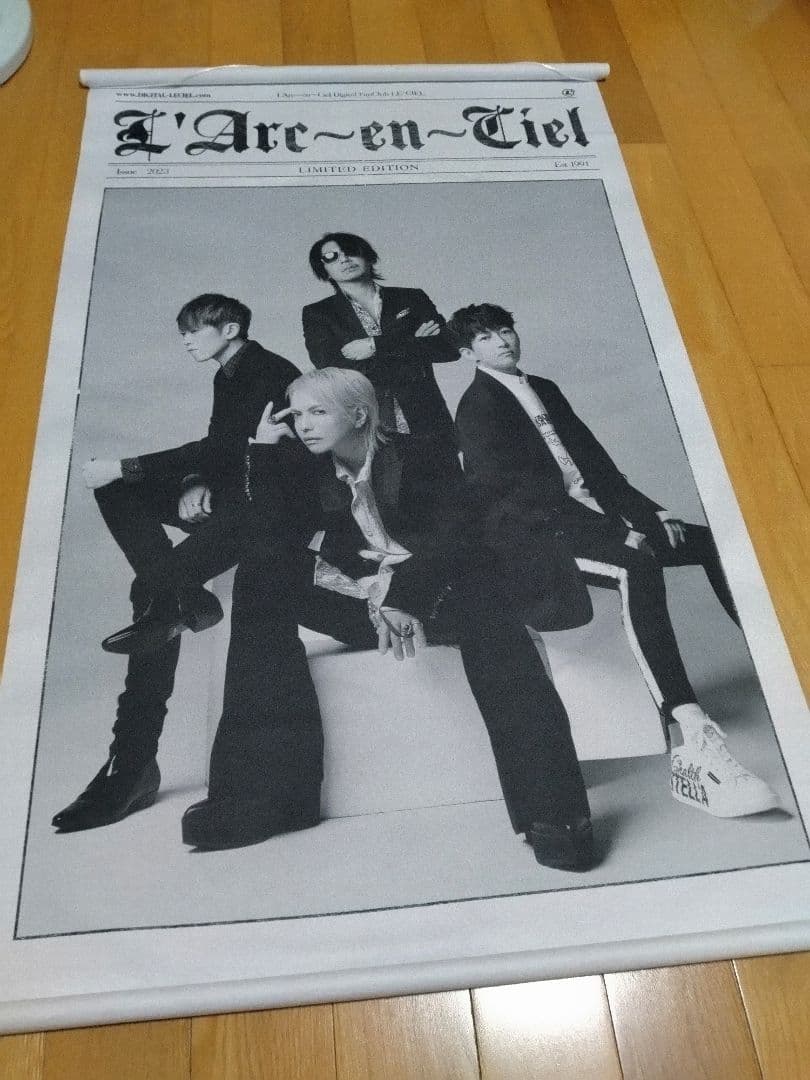 めちゃL'Arc~en~Ciel 巨大タペストリー