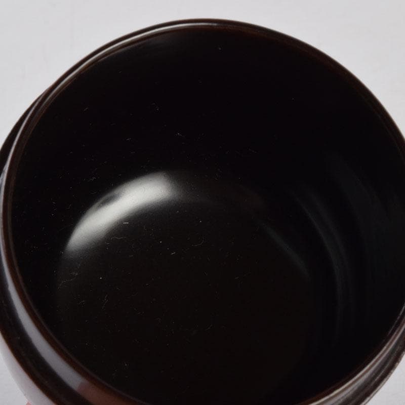 茶道具　欅地　漆塗　棗　時代箱　V　8746