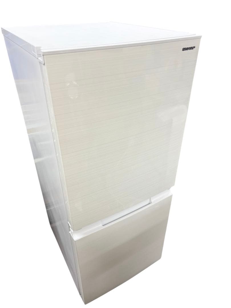 【送料込み】SHARP 2ドア冷凍冷蔵庫 SJ-D15G-W 152L