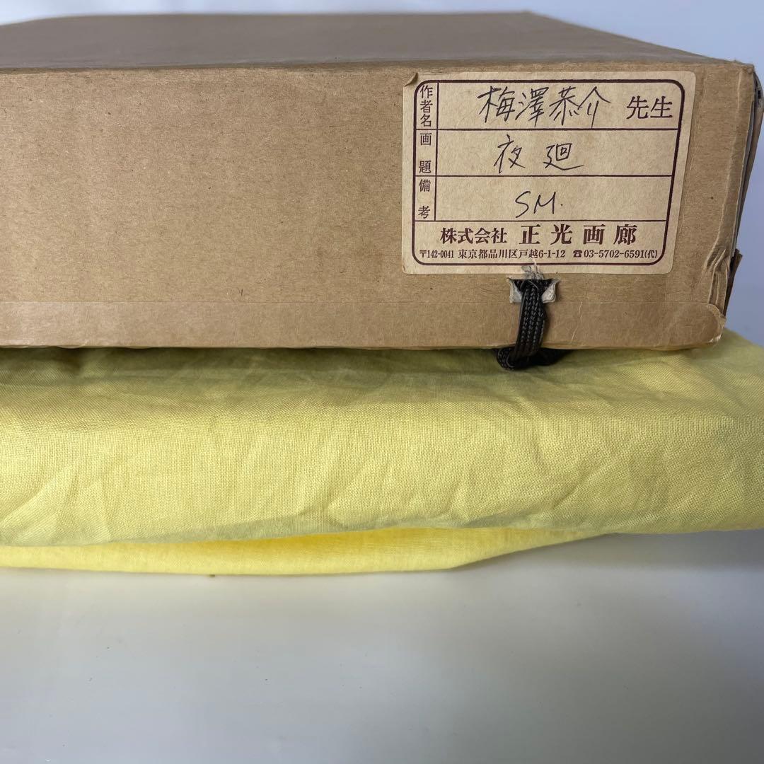 梅澤恭介 油彩 油絵 猫 アメリカンショートヘア アメショ 絵画