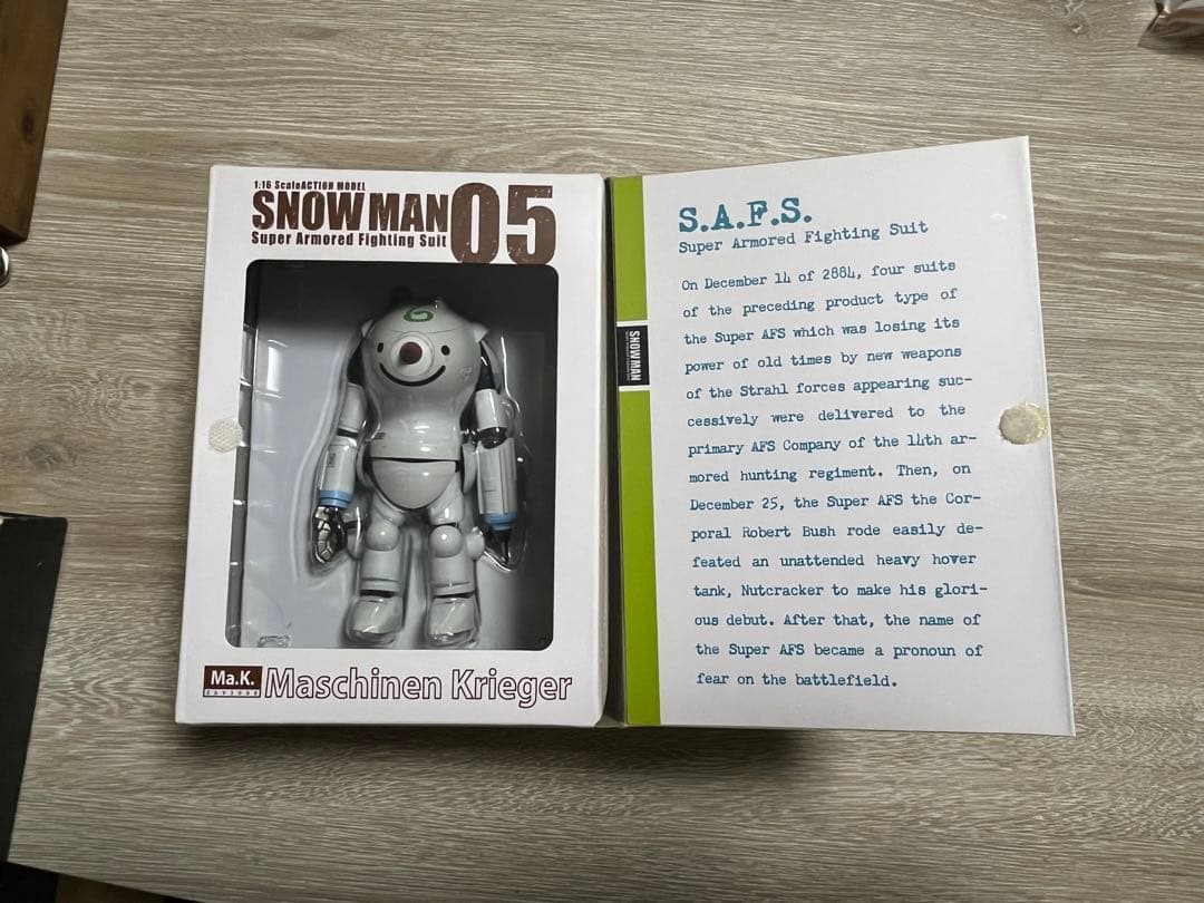  MAN Ma.K. マシーネンクリーガー 1:16 スノーマン