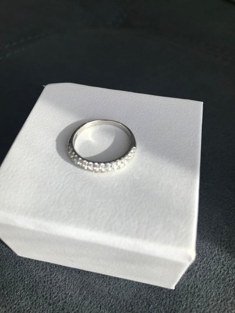 ❤︎最終価格❤︎pt950 H&Cダイヤモンド0.50ctパヴェリング　10.5号