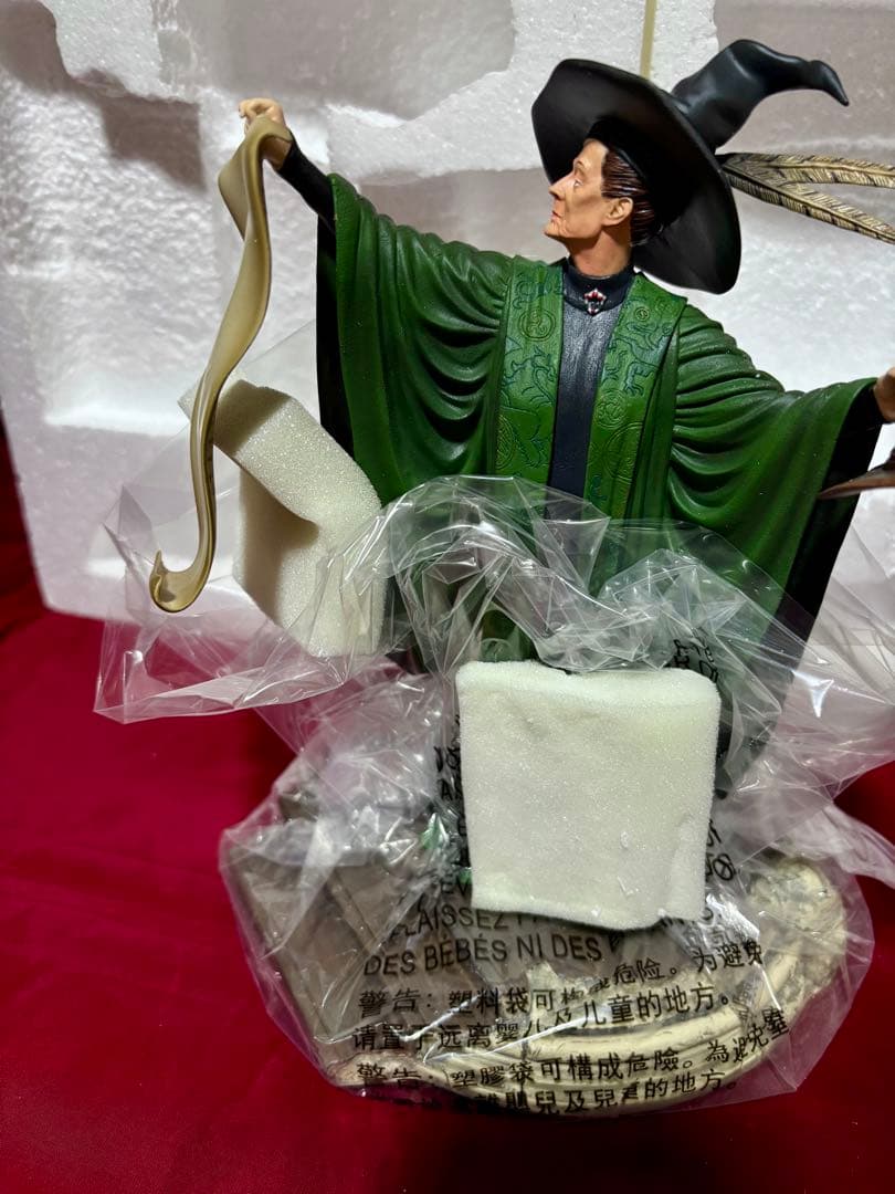 ハリーポッター　enesco マクゴナガル　エネスコ　組み分け帽子　フィギュア