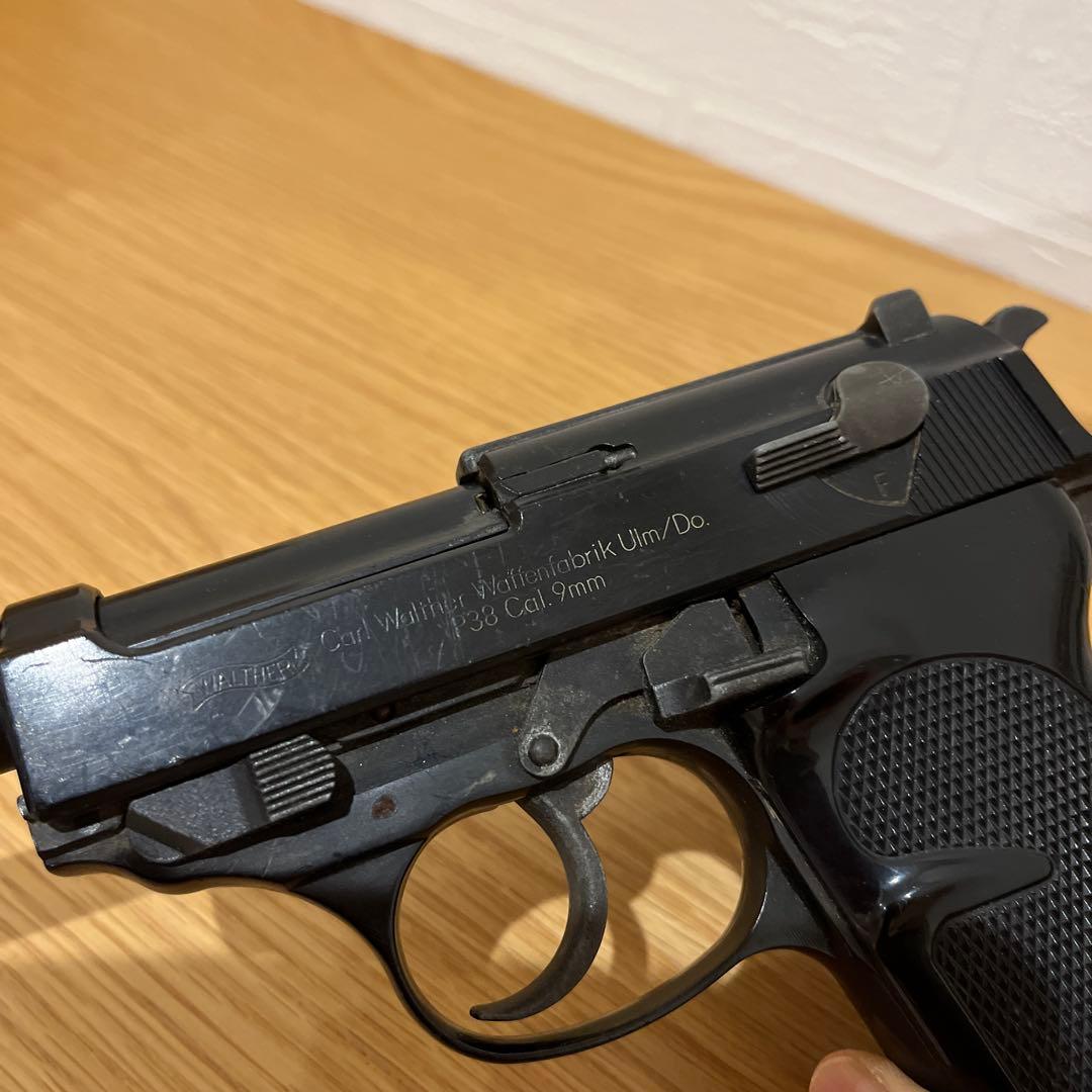 トイガン　マルシン　ワルサーP38 リボルバー　樹脂製