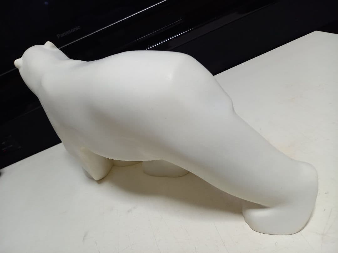 フランソワ　ポンポン　ルーブル美術館　ムラージュ工房　大型　シロクマ　オブジェ