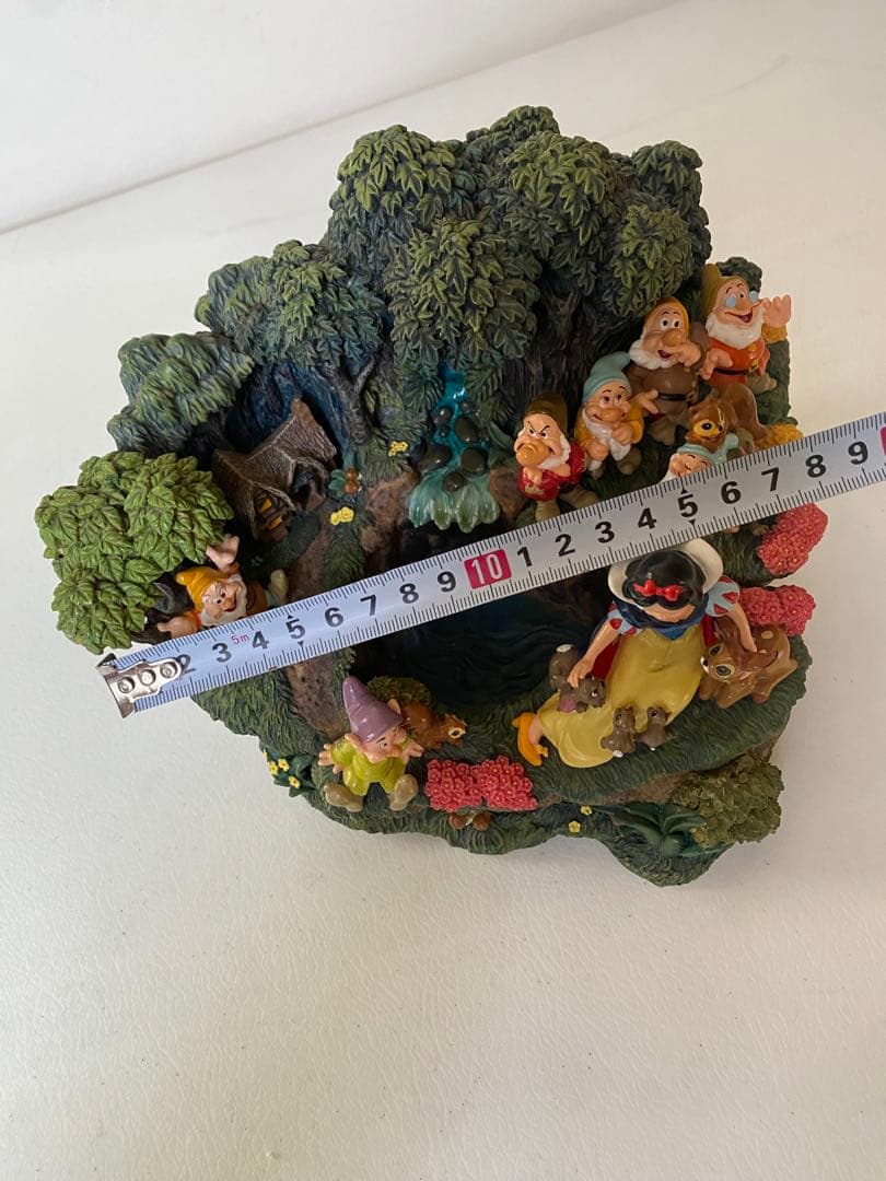 ディズニーストア　白雪姫　七人の小人 ジオラマ　置物　レア
