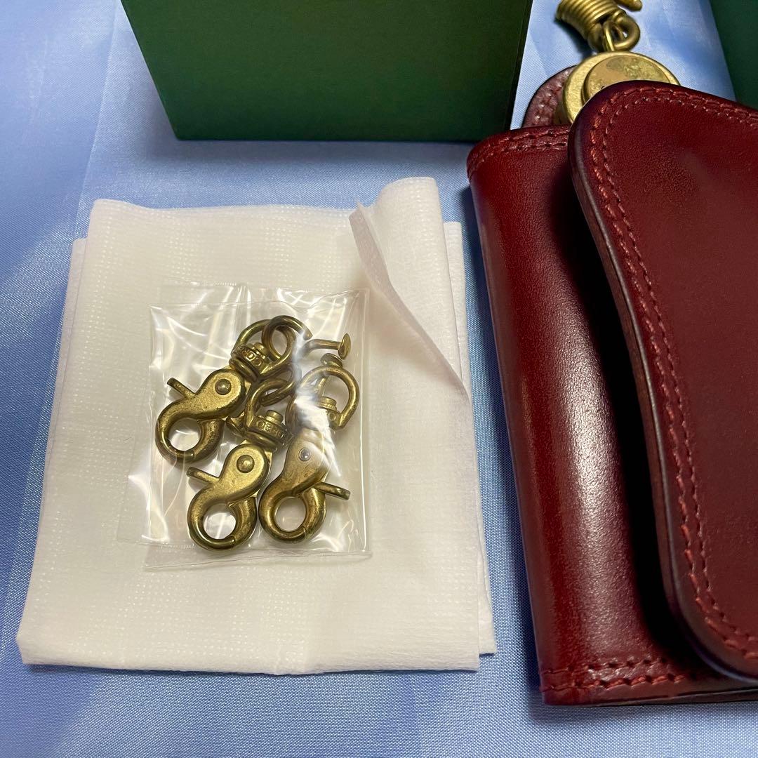 CORBOコルボ キーケース SLATE 8LC-9376 レディッシュブラウン