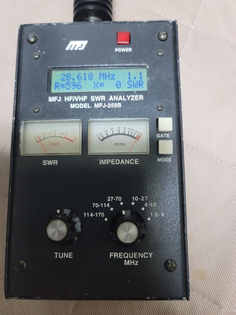 アンテナアナライザー MFJー259B(ジャンク品)