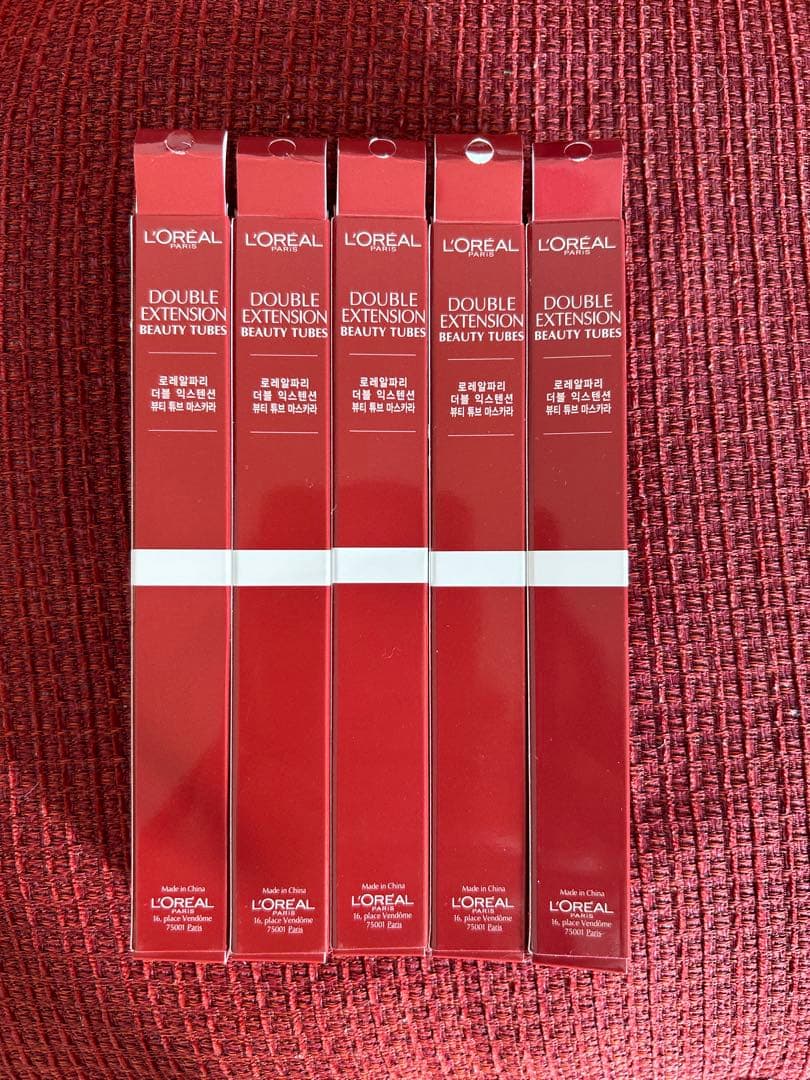 ロレアル ダブル エクステンション マスカラ　5個セット〜新品未使用
