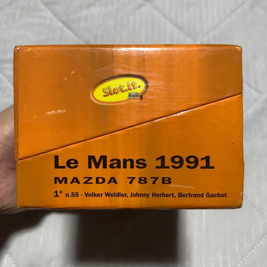 スロットイット CW06 マツダ787B ルマン優勝車 スロットカー 超レア物