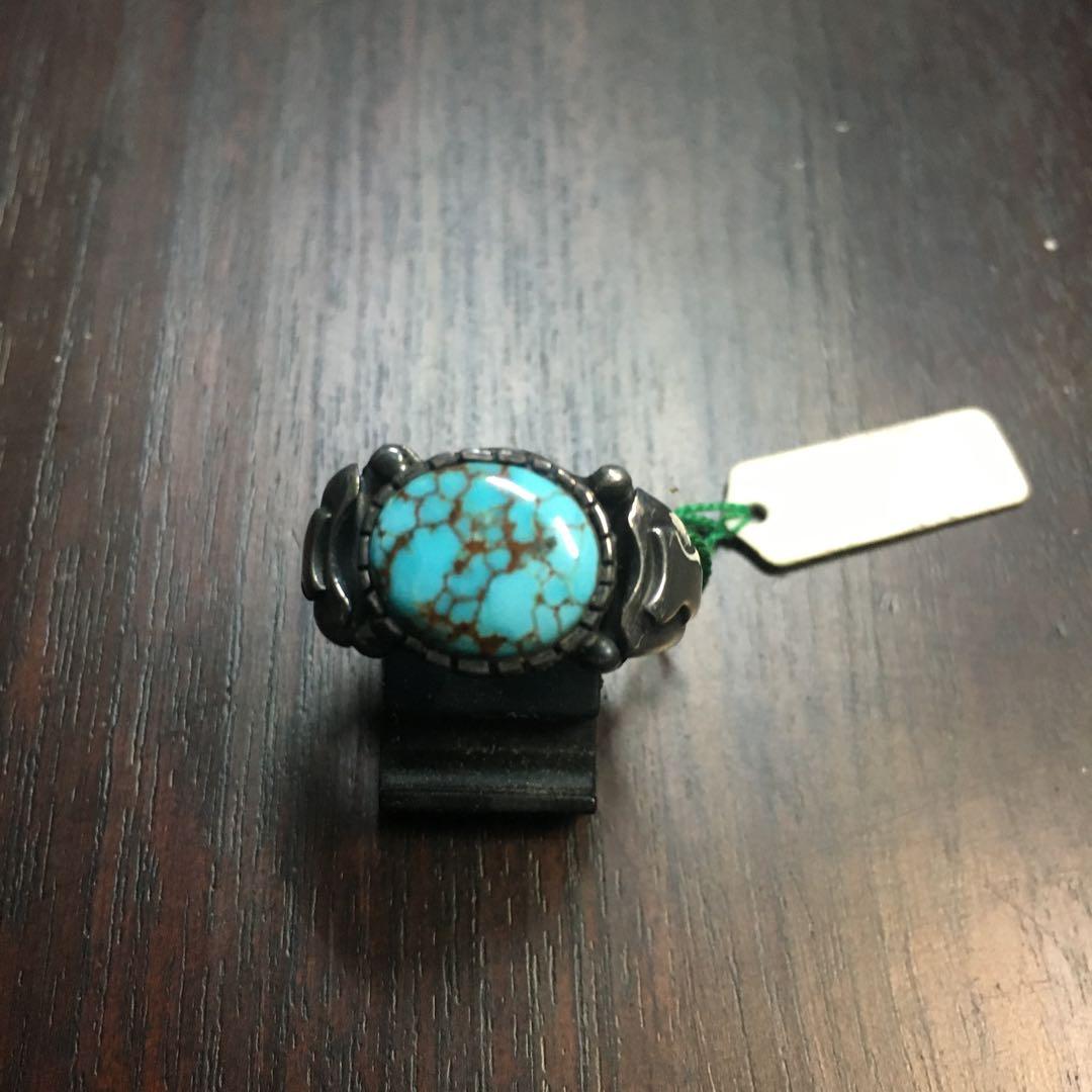 ターコイズ　#8 リング　指輪