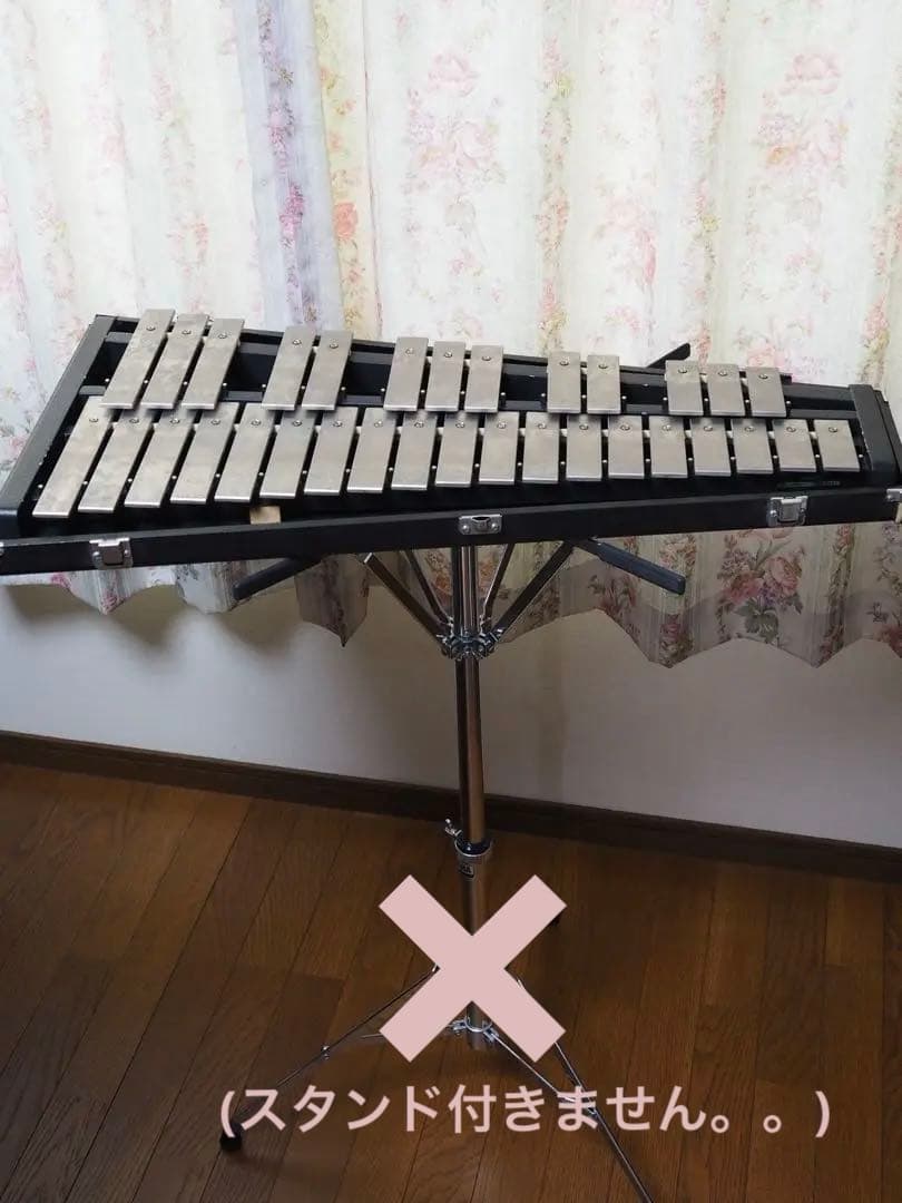 YAMAHA グロッケンシュピール　鉄筋　打楽器　パーカッション　マレット付き