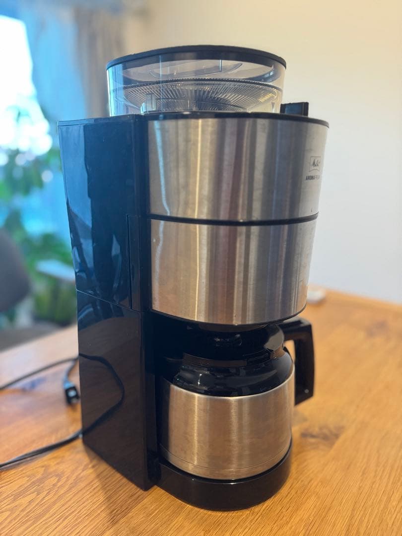 【即購入可】melitta アロマフレッシュサーモブラック AFT1021-1B