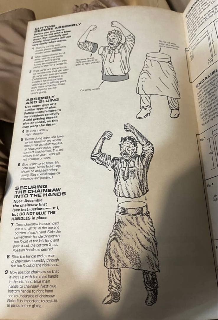 レザーフェイス テキサス・チェーンソー・マサカー ソフビモデルキット 絶版