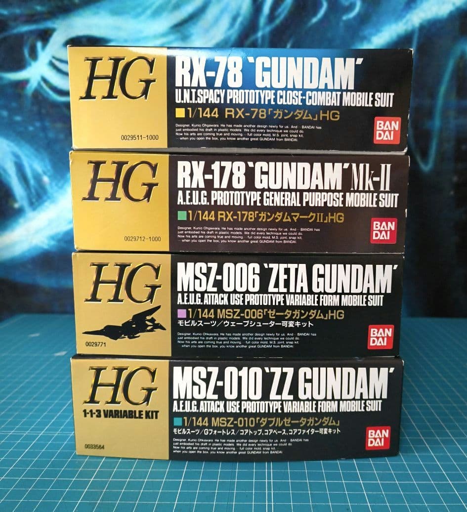 003 未組立 ＨＧ 絶版 ガンダム Mk-Ⅱ Zガンダム ZZガンダム