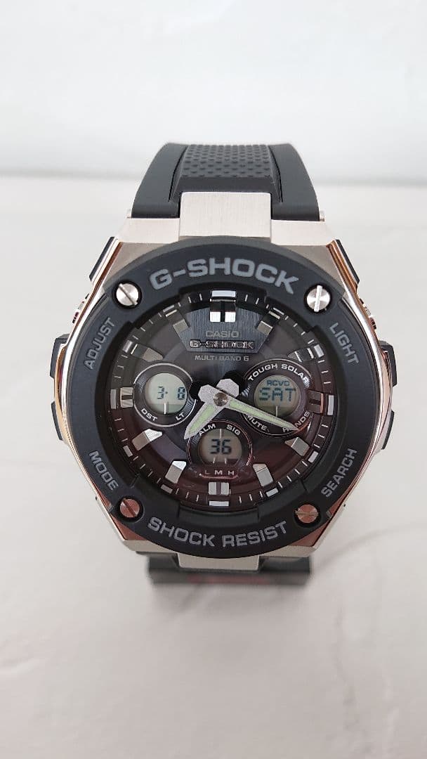 G-SHOCK G-STEEL GST-W300-1AJF 美中古品。