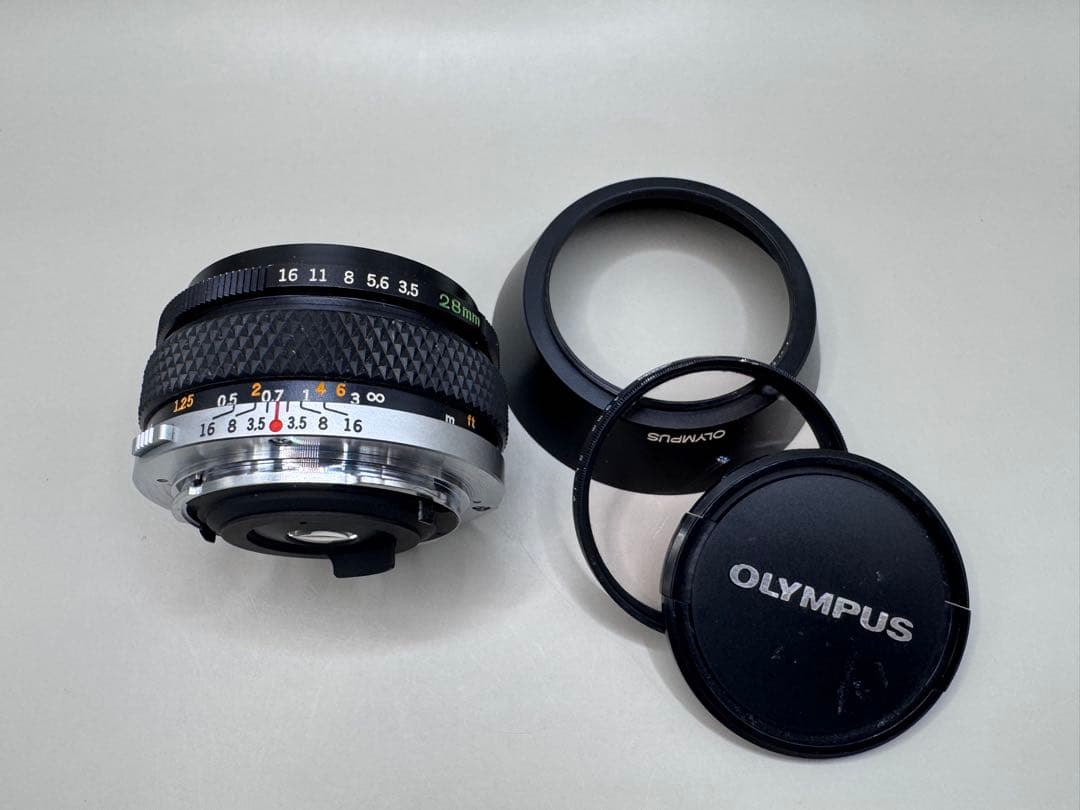 【美品】 OLYMPUS OM-1 / G.ZUIKO 28mm f3.5 他