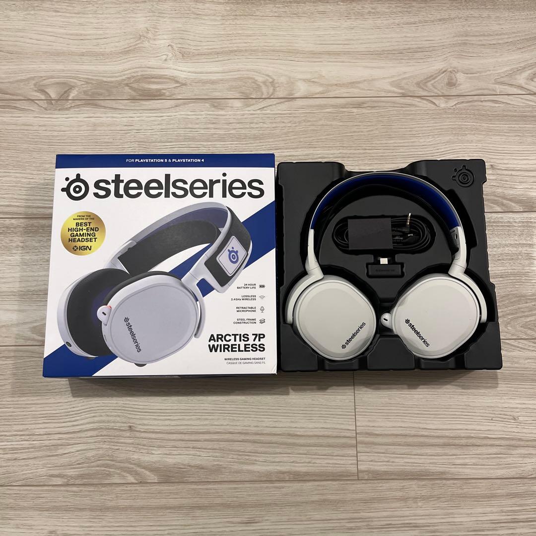 ヘッドホン steelseries arctis 7p wirelees