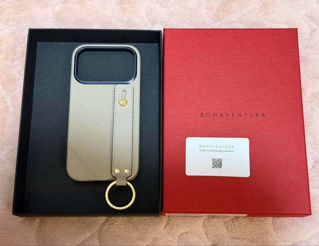 新品(iPhone17Pro) BONAVENTURA バックカバーケース