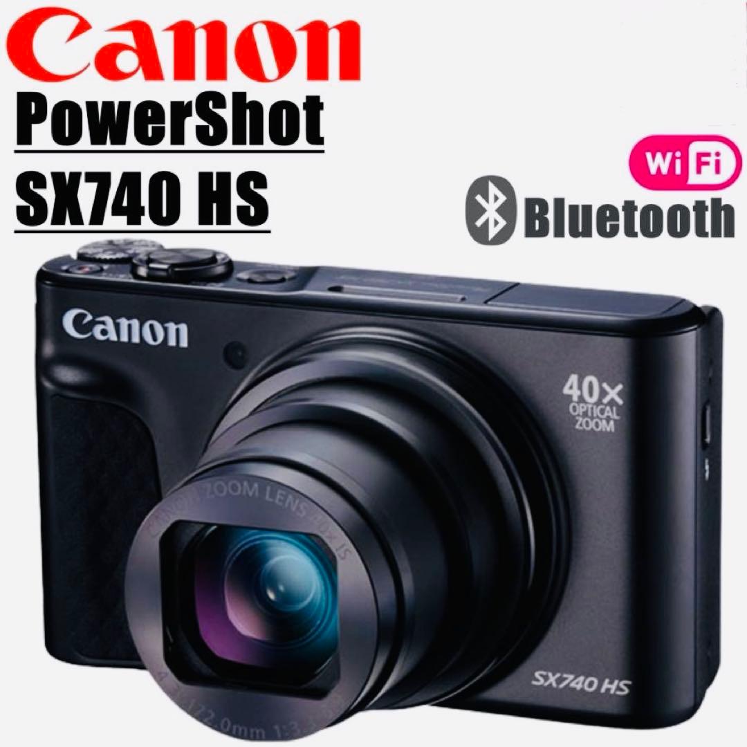 ヘナ【新品・未使用】Canon POWERSHOT SX740 HS黒