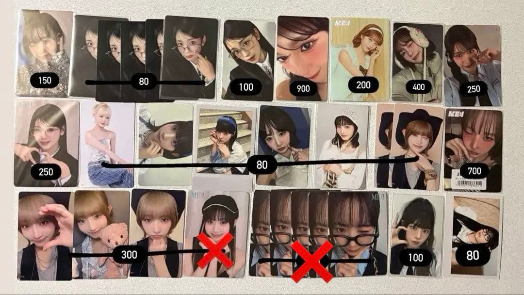 ME:I トレカ バラ売り