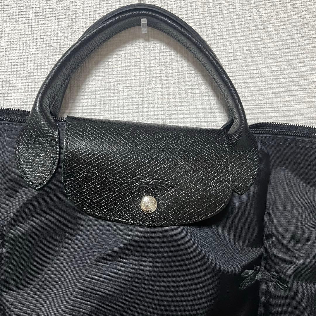 ロンシャン　旅行かばん　L ルプリアージュグリーン