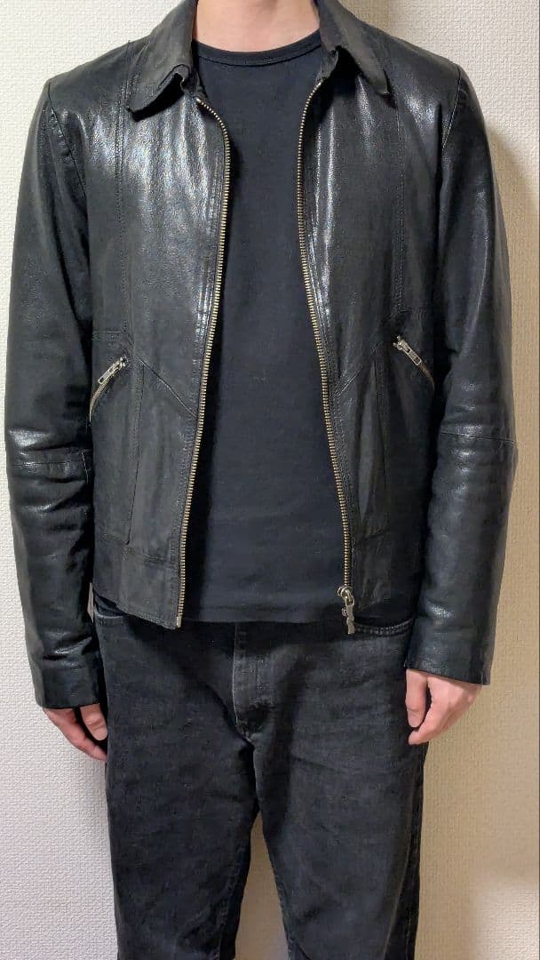 ヌーディージーンズ　レザージャケット