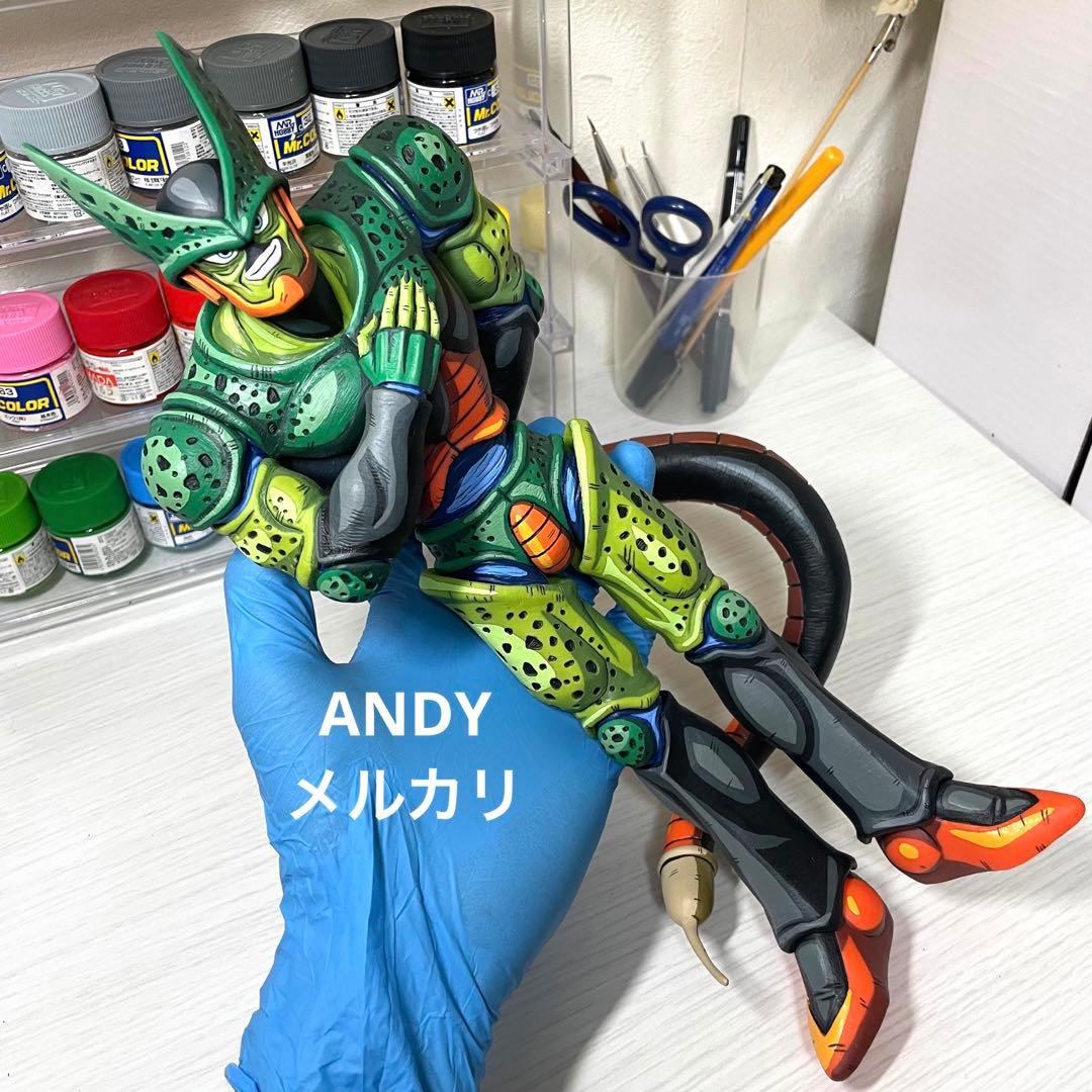 ドラゴンボール　一番くじ　ラストワン　セル 第二形態　二次元リペイントフィギュア