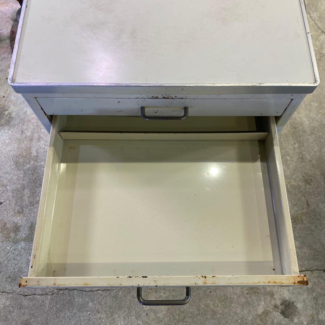 キャスターキャビネット インダストリアル ビンテージ