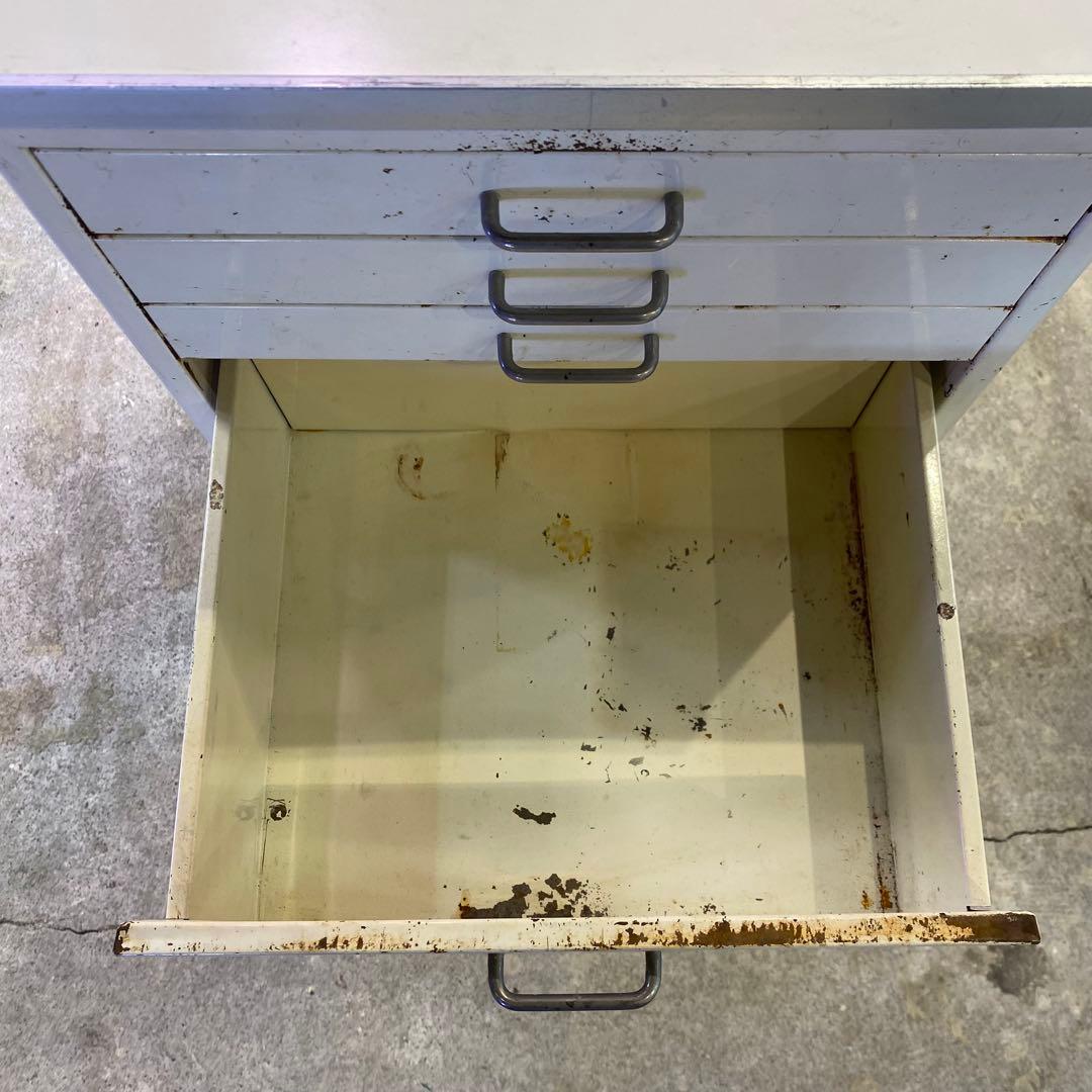 キャスターキャビネット インダストリアル ビンテージ